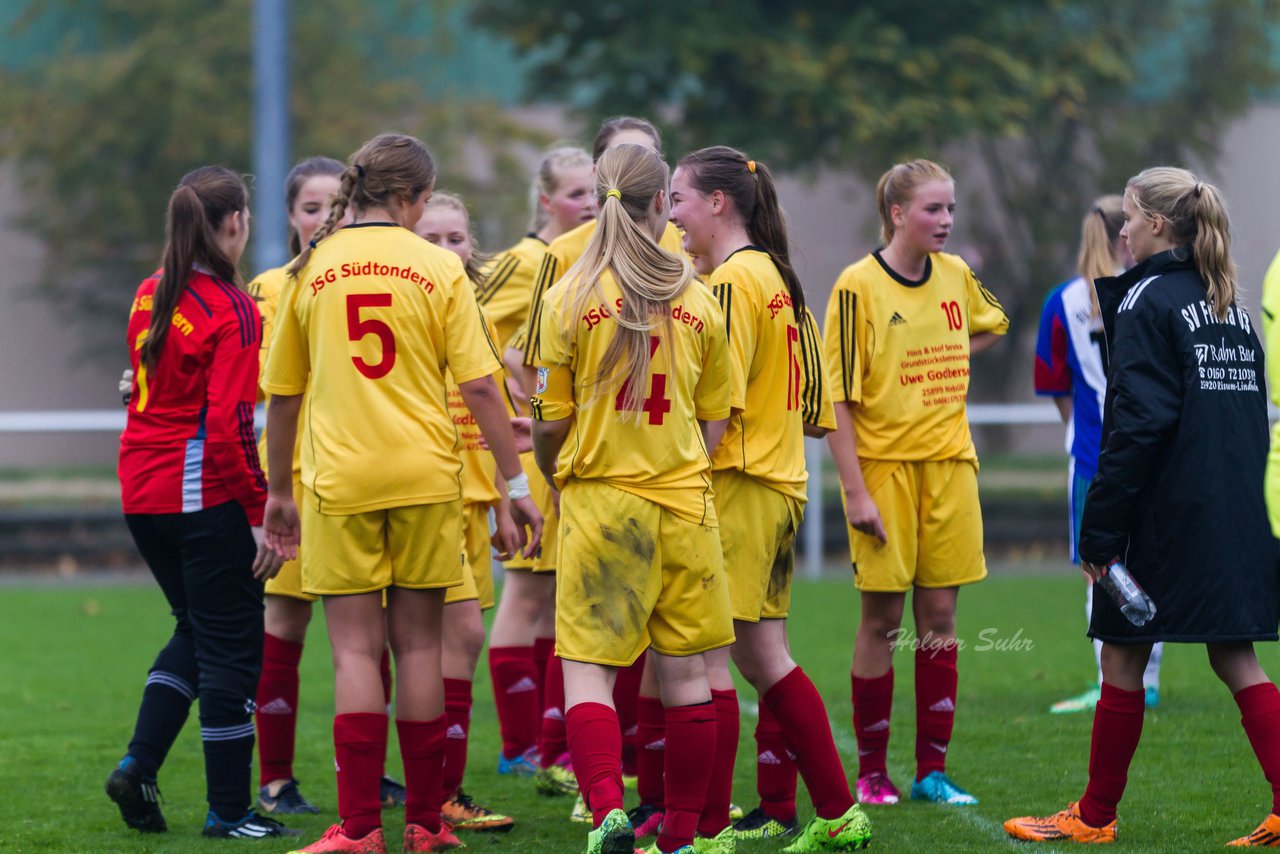 Bild 362 - B-Juniorinnen SV Henstedt Ulzburg - JSG Sdtondern : Ergebnis: 1:3